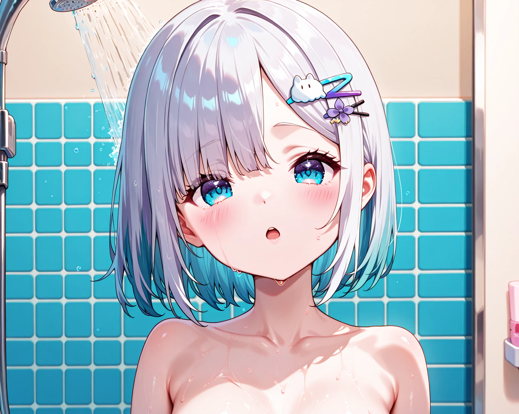 Highest quality, movie quality, children having sex, normal position, penis , school, 8-year-old children, naked, cute, sweat, love juice、White hair gay bath,Bubble,bathing,Ejaculation‼︎(Facial)