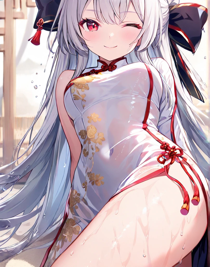 ((One personの女性)), Beautiful Face, Make it look painful,((Wink:3.2)),((breast milk spills out from nipple:3.5)),((Red cheeks:1.4)),Open your mouth wide and shout,Glossy pink lips,night,rooftop,Festive decorations,You can see the ocean, firework,((Anime style background)),masterpiece, Highest quality, so beautiful, ,up to date, Complex details, (Pink long nails),(ring),(bracelet),(choker),AI-generated, Complex,High resolution, Highest quality, super high quality,3D Images、View your audience、3D Images,One person,Long white hair,High Ponytail,(blue eyes),Anime woman posing for a photo, ((Fine grain、Silver-white colorful eyes、Shining Eyes:1.4)),(Squint your eyes:1.1),a hyperRealistic , Realistic,Anime woman with long white hair, Smooth anime CG art, A woman in a colorful kimono with gold embroidery, (black furisode),Red floral pattern,Long flower hair ornament,Big earrings,Mature Body,(Big Breasts:1.1),Mature Body,Tall,Big Ass,Narrow waist,Faintly visible abs,Sweating all over the body,(Zoom in on face:1.1),Exposed vagina,((Inserting a penis into the vagina:1.7)),((sweat flowing from the vagina:1.8)),((Look Back:2.5))