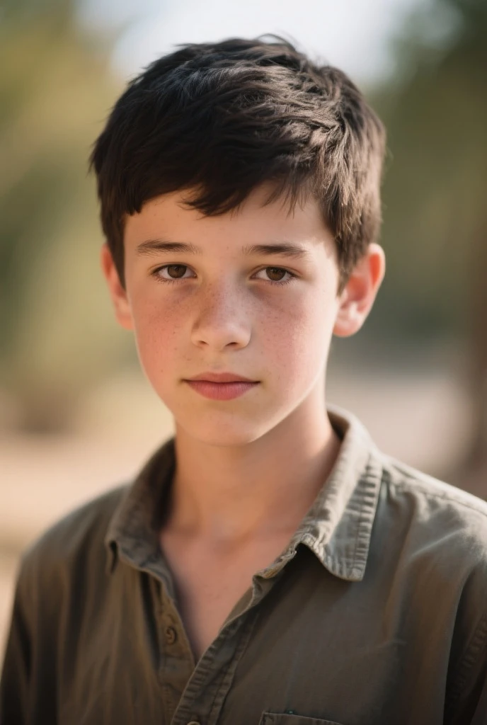 ((best quality)), ((masterpiece)), (detailed), detailed eyes, detailed hands, well-proportioned detailed eyes, round-faced, short chubby build, plump build, dark blond hair, bucked teeth, brown eyes, aquiline nose, nine year old boy, beautiful detailed and clear eyes