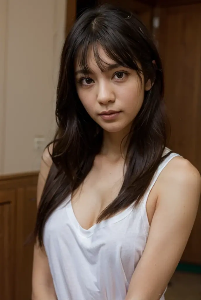 Japanese , 15year old, beautiful face ,perfect face, shorth hair,