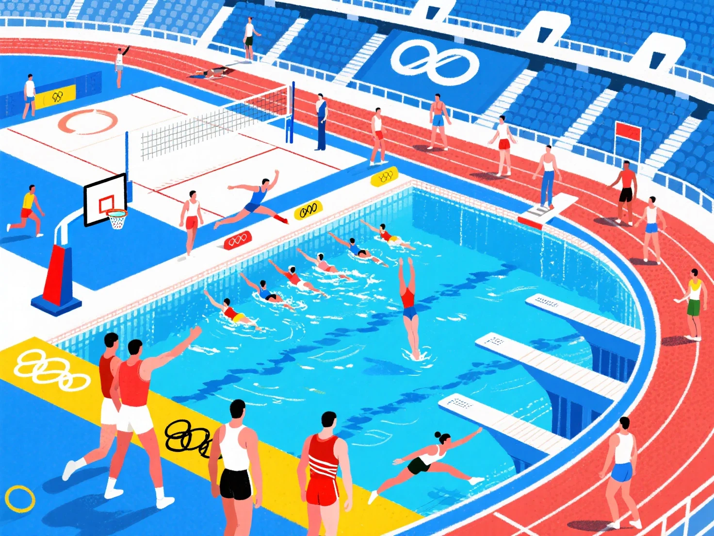 Timeline of swimming
