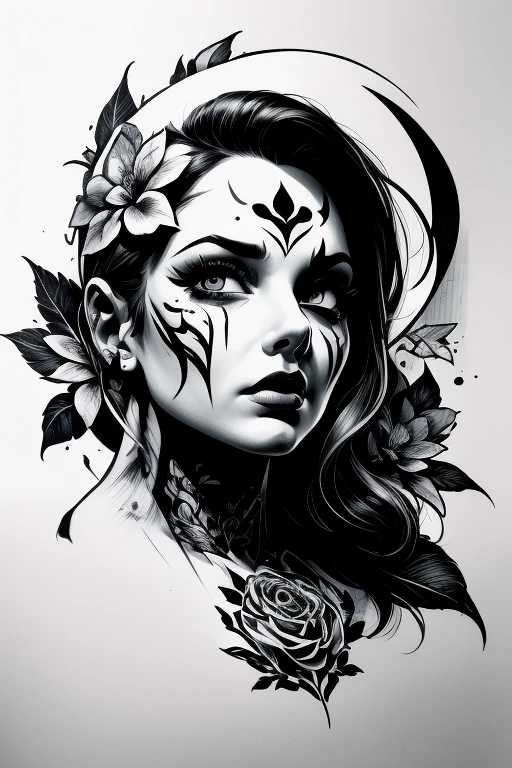 drawing of a woman with horns and a spider web, ink drawing, realism Tattoo sketch, Tattoo sketch, art sketch, ink and pencil, pencil and ink, tattoo sketch, sketchy, sketch drawing, old sketch, pencil drawing, pencil on paper, detailed sketch drawing, detailed but rough, sketch art, faded drawing, detailed sketch, artistic drawing, pencil and ink