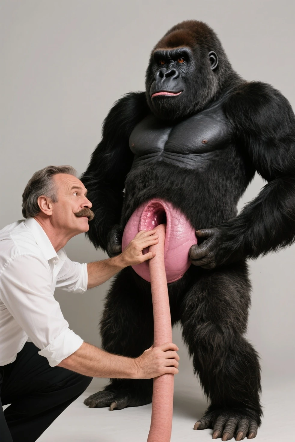 ((masterpiece)),(detailed),(perfect face),((big booty)),(thin),((beautiful legs)),(slim),skinny,(sexy belly),((nipple protrusion)),((trained body)),top-quality,masterpiece,(((Colossal tits))),((there is a sexy woman is fucked by oldman behind her)),((old man screaming because he orgasm)),seductive,highly detailed,((she send eyes contact to old man)),(tits slip),(show tits),(portrait),((she is topless)),(an old man jerk his dick inject his load of cum),((an oldman screaming)),(potriat),((the man is angry screaming)),