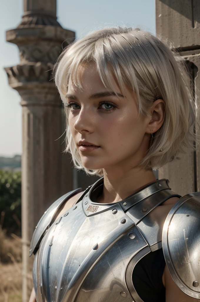 OliviaHolt,<lora:OliviaHoltSDXL:1> Roman soldier, fighting in the colloseum, portrait, mid shot, misty, foggy, wearing a roman (full body armor), chainmail, roman helmer, roman empire, determined expression, epic posture, muscular body, ,((perfect eyes, detailed eyes,realistic eyes)), (masterpiece, best quality, ultra-detailed, best shadow), high contrast, (best illumination), ((cinematic light)), colorful, hyper detail, dramatic light, intricate details, (1 girl, solo) , ultra detailed artistic photography, dreamy, backlit, shadows, ultra high definition, 8k, ultra sharp focus, ultra high quality model, soft lighting, film photography, analogue photography, hyperrealism,, ,((sharp face, detailed face, realistic face, naturtal skin, realistic skin, detailed skin, pores))