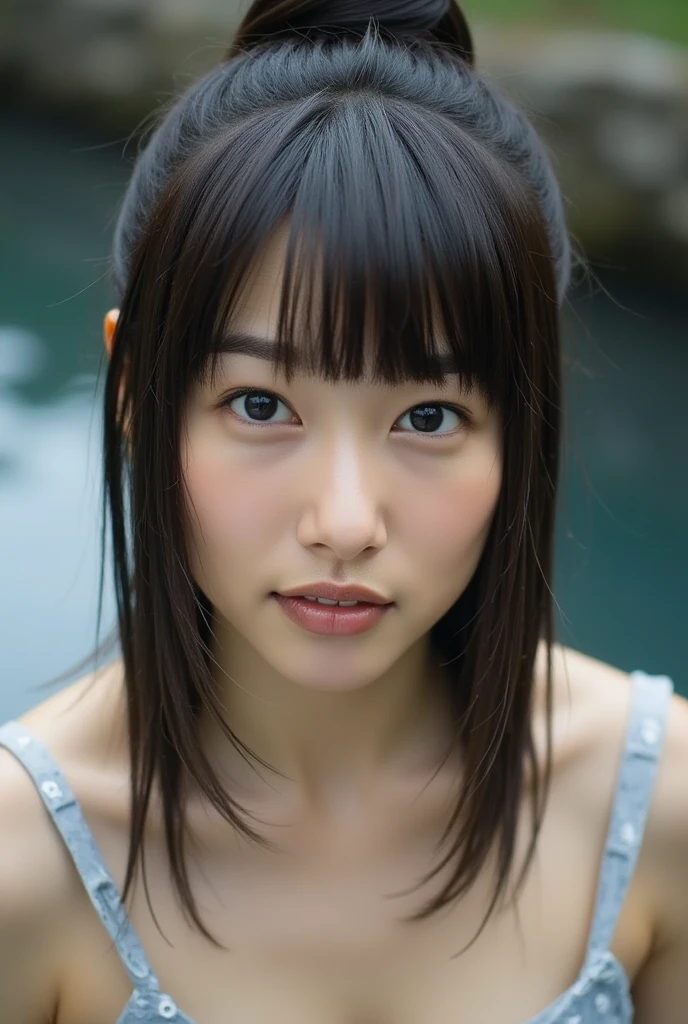 20 year old cute Japan woman, ((Extremely precise and accurate anatomy:1.0)), (photo Realistic:1.4), (hyper Realistic:1.4), (最高品質のRealisticな肌の質感:1.4), (Improvement of quality:1.4), (Enhances the beauty of skin texture:1.1), clean and glowing skin, mesh, thin:1.2, (Realistic:1.3), Realisticなライティング, (Smoother lighting:1.05), (Improving the quality of cinema lighting:0.9), Backlight, A gentle light that illuminates the face, Ray Tracing, (Bright light:1.2), 32k, One Japanese woman, fine grain, Detailed face, (Film Grain:1.1), (Natural smile:0), (Accentuates body lines:1.1), High resolution, Natural look, Kind eyes, Enhances hair texture, Delicate light and shadow, Clear skin, Graceful Pose, Beautiful Eyes, Sharp details, Soft light reflection, Beautiful contours, Delicate skin tone, Fine hair texture, Natural background, Natural poses in everyday situations, Lora Style