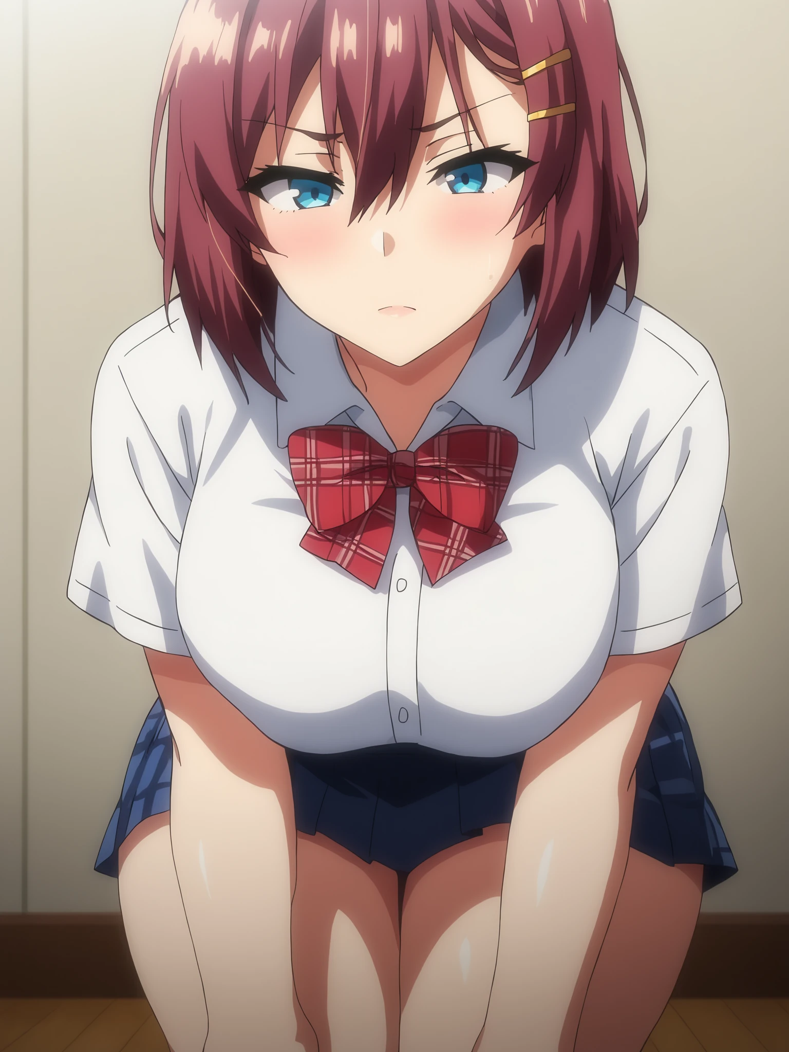 Ultra-high definition image quality、beautiful girl、Maki Nishikino、high school girl、One Man、18-year-old、lovelive 、Blazer Uniform、Very short pleated skirt、very happy、Woman riding man、Cowgirl、Sex、Sex、classroom、Highest quality,Big Ass、Big Breasts、Thighs、Spread your legs and put your penis in your pussy、Gal-style panties、Sweaty buttocks、Sweaty buttocks、pubic hair、Reaching orgasm、Sweaty crotch、Gal-style braジャーを披露、Gal-style bra、Angle from directly below、Shift panties to the side, Her vagina is visible、Inserting the penis into the vagina、Cowgirlfuck、Shaking breasts、surprised、男と女は愛し合いSexする