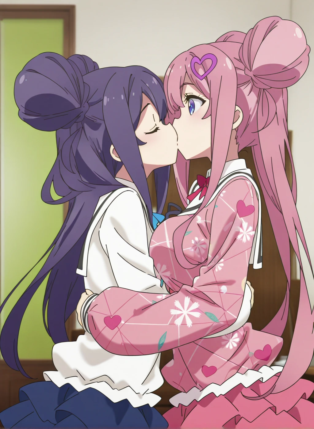 ((High Quality)) ((Perfect Autonomy)) Masterpiece, Twilight Sparkle and Apple Bloom, two girls, Twilight Sparkle, wearing black glasses and has a ponytail, two girls, naked big breasts, thick body's, Twilight Sparkle and Apple Bloom Equestria girls, two girls, pussy smothering, a whole lot of pussy juice, Twilight Sparkle and Apple Bloom, cuerpo completo, high resolusion