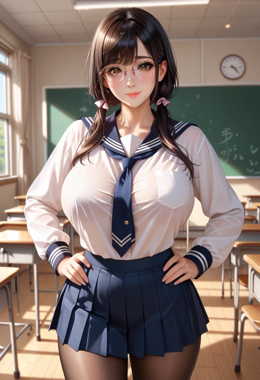 (Best Quality,4K,8K,hight resolution,masutepiece:1.2),Ultra-detailed,(Realistic,photoRealistic,photo-Realistic:1.37),nffsw,nffsw,Studio Lighting,Ultra-fine painting,Sharp Focus,Physically-based rendering,extreme detail description,Professional,Vivid colors,Bokeh,Portraits,landscape,beautiful bob haircut girl,Beautiful detailed eyes,plump breasts,Brubruma,white gym uniform,gym room with wooden floor,School,1 girl in the photo,Watching the viewer,a photo of girl