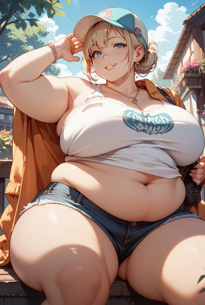 detailed illustration (side view),dynamic angle, ultra-detailed, illustration, clean line art, shading, anime, detailed eyes, detailed face, beautiful face, dramatic lighting, detailed illustration, dynamic angle, ultra-detailed, illustration, sensual face, gorgeous face, annoyed look on face,
Mom bod, woman in her late 30’s, milf, open bath robe, white reinforced bra, mom jeans, jeans unbuttoned, thick, plump, blue eyes, blonde hair, pear shaped body, big ass, massive sagging full tits, clothes tight, wide hips, beer belly, chubby, day drinking