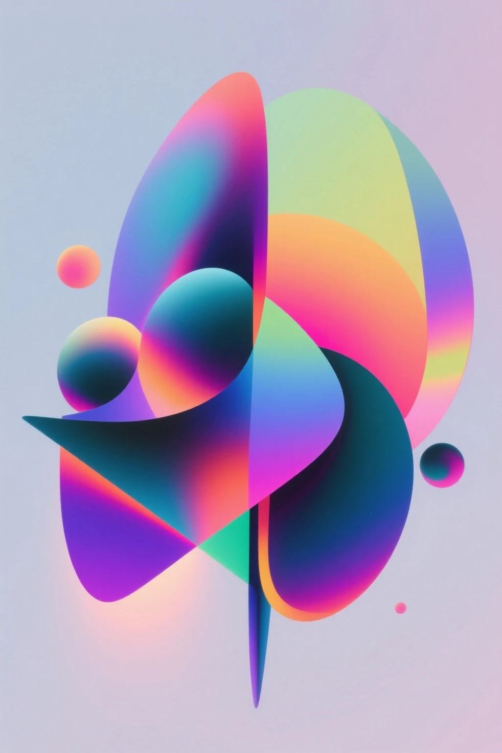 Abyssal Pearl, black with vivid blue purple and pink swirls and speckled with stars, In Constructivism art style, best quality, masterpiece
