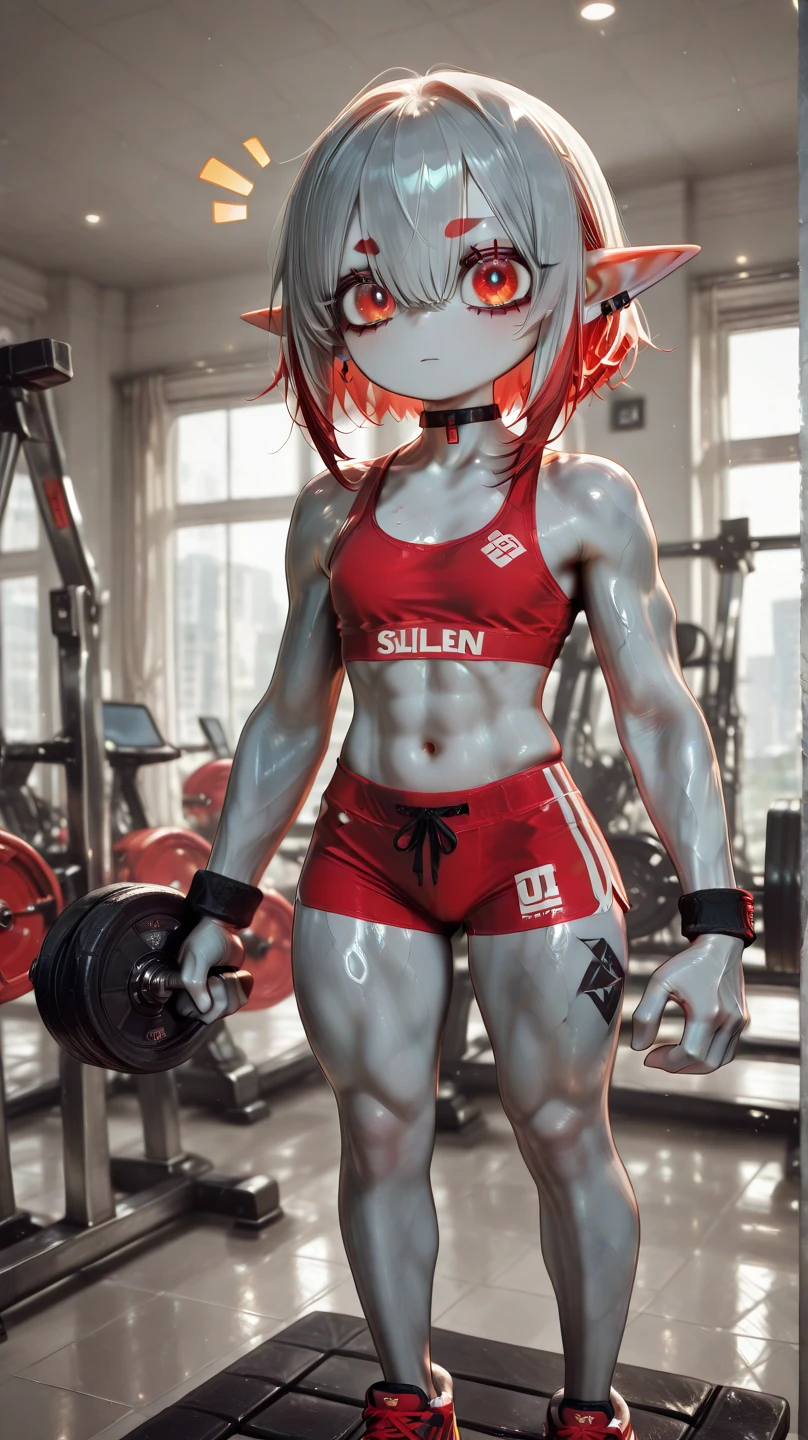 Poppy League of legends sexy gym clothes