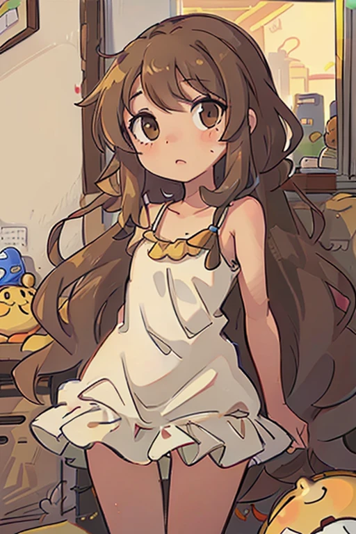 (best quality, masterpiece:1.2),(ultra high quality:1.2),smooth soft skin, natural skin, (super fine illustration:1.2), watercolor, breathtalking Scenery, breathtalking Beauty, breathtalking Cute,
BREAK
(loli:1.4),(little female child:1.3),mini girl, baby face, toddler,6 years old,small breast, jiggly, skindantation, ultra cute face,oily skin,(highlight on eyes:1.1),little smile,excessive detailed knees, excessive detailed thighs,
BREAK
(long straight hair:1.4), (chocolatebrown hair:1.3),(aqua eyes:1.1),(Shoulder colorful floral pattern tattoo:1.1),(simple floral pattern tattoo:1.1),
BREAK
(hairclip:1.1),(sexy dolphin shorts:1.2),Satin camisole,exposed shoulders,
BREAK
(holding flower bouquet:1.5), (Finger behind the bouquet:1.4), (Hands behind the bouquet:1.5), Ultra detailed flowers, (flowers background:1.1), Falling petals, celebration, Solo, Congratulations, (blush:1.2), Confetti, (dust particles:1.2), bloom effect,Leaf carpet, Create a mesmerizing display of power and beauty,sunshine,