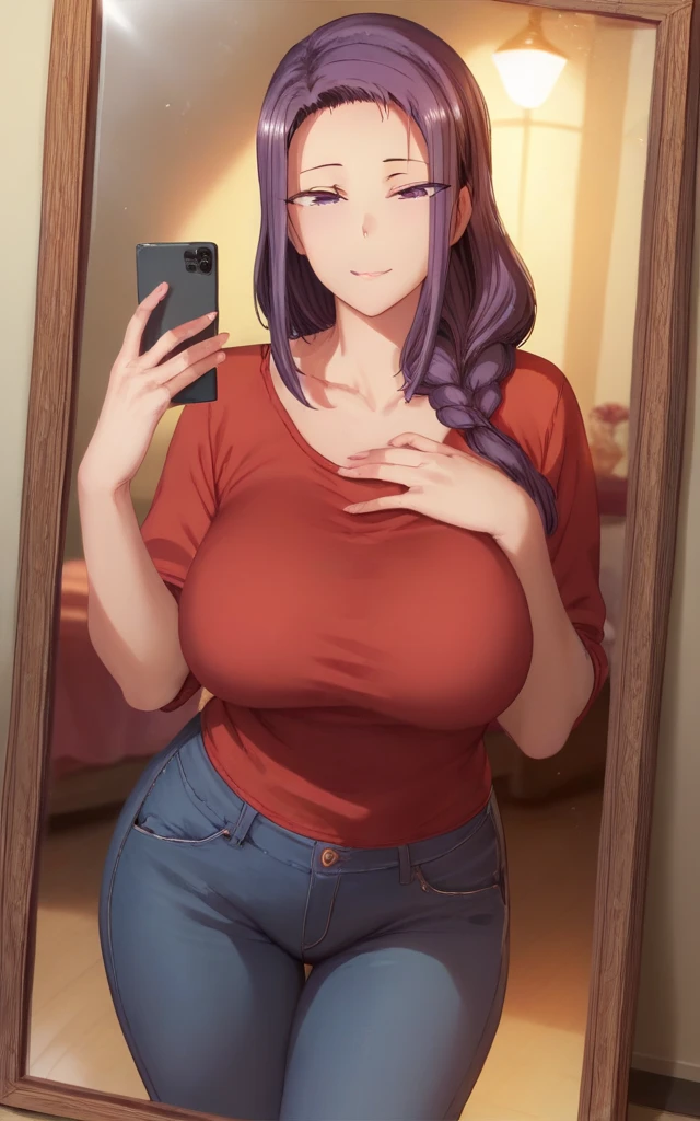 Araffe woman in a red sweater and black panties taking a selfie, 22 anos de idade, 21 anos de idade, 18 anos de idade, sensual look at the camera, sensual look, 1 8 are, sensual body, corpo atraente, cativante e sedutor, sensual :8, sensual girl, 23 anos, sensual hot body, olhando sedutoramente para frente (alta qualidade, incredible details: 1.25), (sozinho: 1.3), Pinturas Coloridas Brilhante, fanart