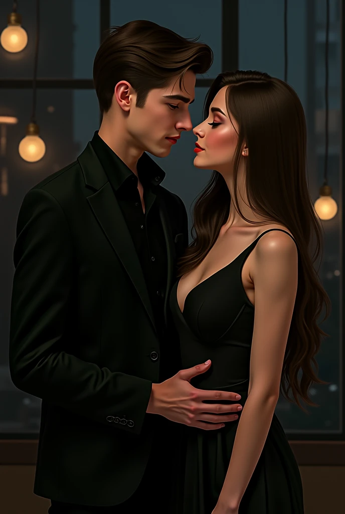 Hot girl with boyfriend 