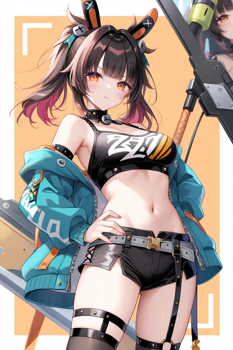 (((masterpiece))), (((best quality))), ((ultra-detailed)), (best illustration), (best shadow), ((an extremely delicate and beautiful)), official art, (artbook), extremely detailed 4k CG, original, (extremely detailed CG unity 8k wallpaper:1.1), (photorealistic), (illustration:1.1),
star night, starry sky, cyberpunk, water splashing, bison\(arknights\), bison\(outfit\), detailed white jacket, black shirt, <lora:A111_Arknights_Bison-000007:1>, bison \(arknights\),
(brown hair:1.2), cow horns,
(a detailed boy:1.2), 10 years old boy, (male child:1.2),
exposed belly, exposed arm, (+++perfect hand+++:1.2), male underwear, bulge,