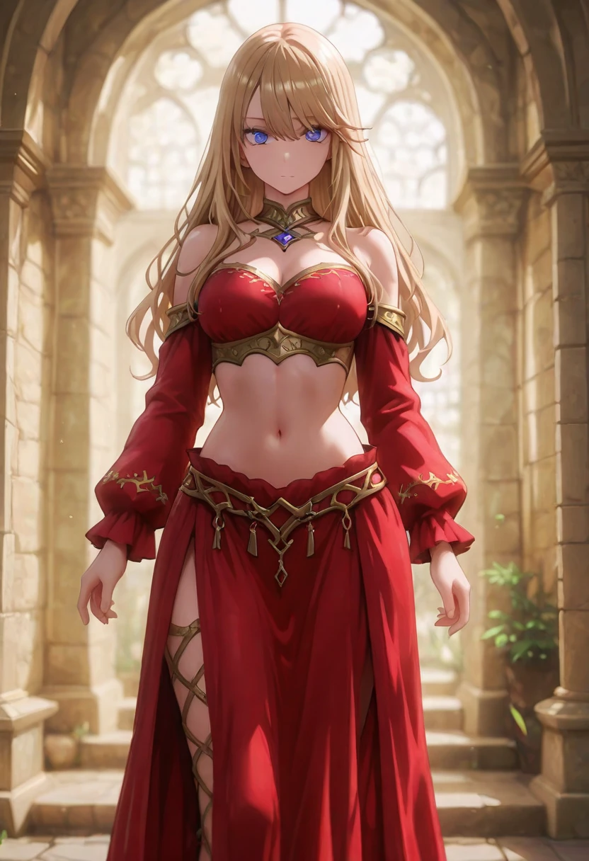 A beautiful and beautiful virgin woman