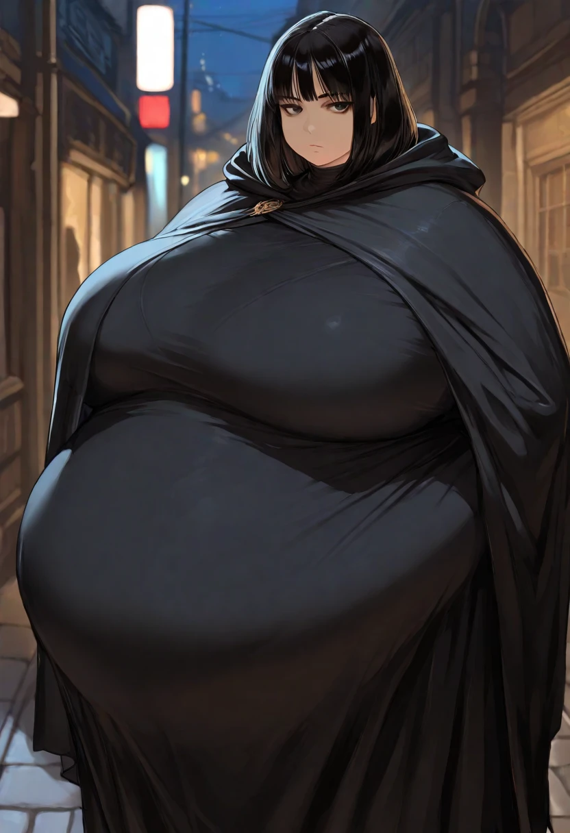 1furry,4k ultra quality, 4k full body view,ultra high detailed skinny body,hoodie,Face covered by hoodie,faceless,brown skin fur,male,skinny,detailed body,, pregnant belly button,detailed belly,very huge pregnant belly,very huge woman boobs on male, mature old male by mystikfox61, by glitter trap boy, by bebebebebe,by morethreedee, by seibear,warm atmosphere,forest,night,Cloak, sweating belly