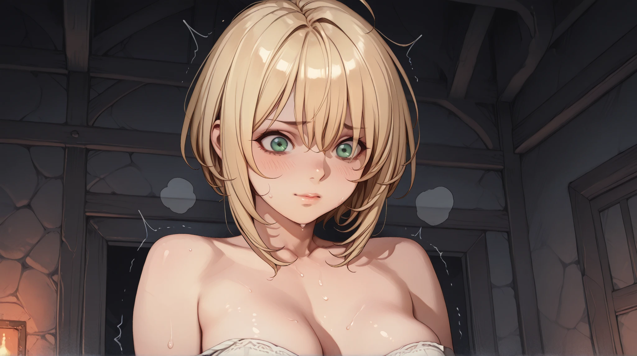 nsfw,uncensored,(super fine illustration,8K CG wallpaper,best quality,extremely detailed,ultra high res,best aesthetic),1girl, solo,idolmaster, ((riina tada)), (, beautiful girl), (beautiful dark blue eyes),((((beautiful light brown hair)))), ((extra short hair)),(wet hair), (shiny hair),(wet skin), (pale orange skin),(shiny skin),((blue and orange floral bikini)),((see-through)),(flat chests,small breasts), ((pubic (light brown hair:1.5))), (((clothes lift))),((steam)),(scatter sweat),(one eye closed), ((out tongue)),(Kamimei),(feel good),(ecstacy Face),(summer beach house,sunset),(one eye closed),(((carrying sex))),,((Cum on body:1.9)),((Cum on face:1.9)),((cum on hair:1.9)),((Cum in mouth:1.1)),(Petite),