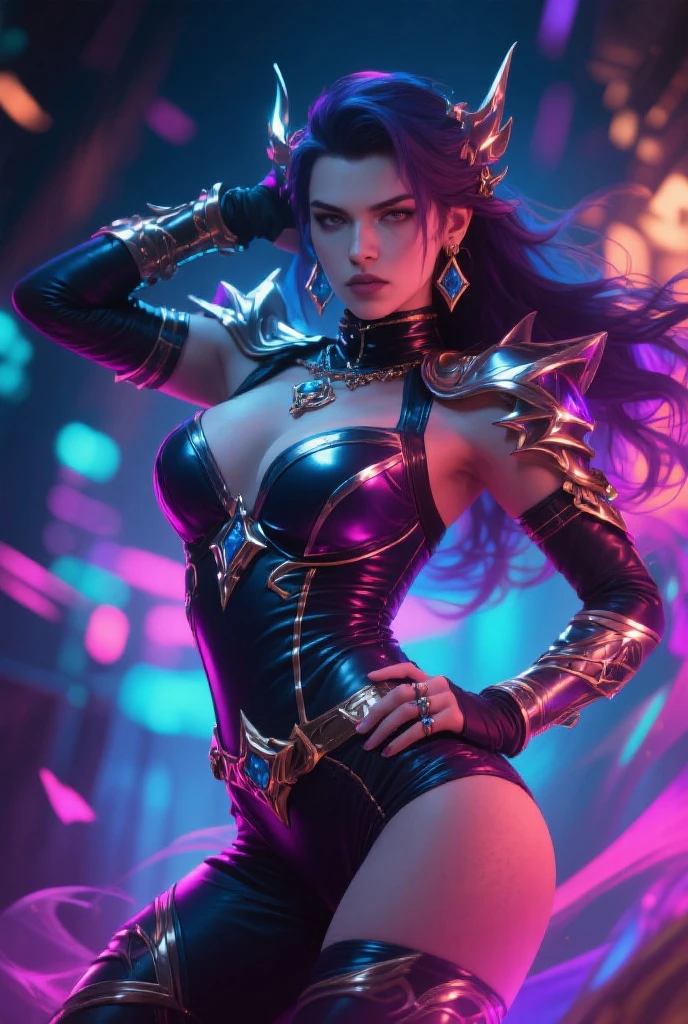 Estilo garota de League of Legends, uma mulher com cabelo roxo, mulher cyberpunk mulher anime, potas, Deusa cyberpunk raivosa bonita, estilo de arte cyberpunk, arte digital de anime cyberpunk, arte de anime cyberpunk, Film Poster, garota Retrato, arte de anime cyberpunk, arte com tema cyberpunk, cyberpunk fantasia sombria, garota de League of Legends, 1 garota, cabelo roxo e curto , cabelos curtos, garota de cabelo roxo, cabelo curto, lugar em chamas, camisa branca, jaqueta de couro vermelho escuro, lateralmente, garota em uma rua abandonada, cabelo roxo, cabelo curto, olhos cor de verdes, Pink lips, standing, ultra detalhada, obra prima, super detalhado. garota de League of Legends. Garota de cabelo roxo/violeta, garota de calsa marrom, blusa branca, jaqueta de couro vermelho escuro, estilo uma garota de Resident Evil em um lugar em chamas, spark, esferas de luz, Film Poster, League of Legends, estilo de Liga das Lendas, Vi de arcane em uma cidade abandonada, Everything is burning, fogo por toda parte, garota de cabelo roxo,  cabelo curto 