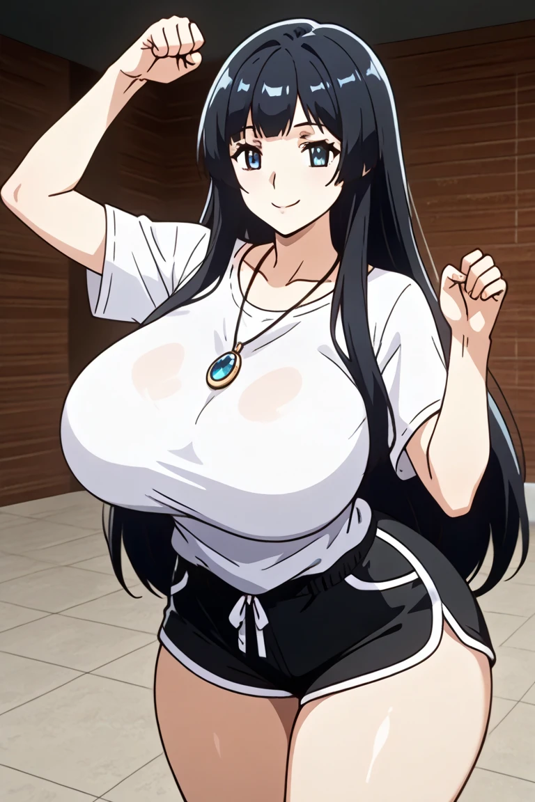 high quality, masterpiece, (Photographic Realism:1.4), 8k, Big breasts, Seductive anime woman, OPPEIN PROPORTION, Reality, Perfect body, sexy body, Curvy body, Naughty anime style, full, Cartoon style body, Big ass of a married woman, Married woman atmosphere, Mom size, (Big Breasts:1.5), Huge breasts, (Smile), Aroused, (muscular:1.2), Breast enlargement, Thick thighs, Krafji, ((tennis player)), 37 years old, (White tennis clothes), Miniature skirt,((Awkward, blush, charming, Close your eyes, open mouth,Tongue,with tears in eyes, Saliva residue,The hem of the skirt is wet, Brushed,)Large Breasts、Low-cut,Cleavage, Wide hips,)The Last Vision, Ultra-high resolution,4K,Super detailed, photography, 8k, HDR, high resolution, absurd:1.2, Kodak Portrait 400, Film Grain, Blurred background, Bokeh:1.2, lens flare, (Energetic_color:1.2),专业photography师