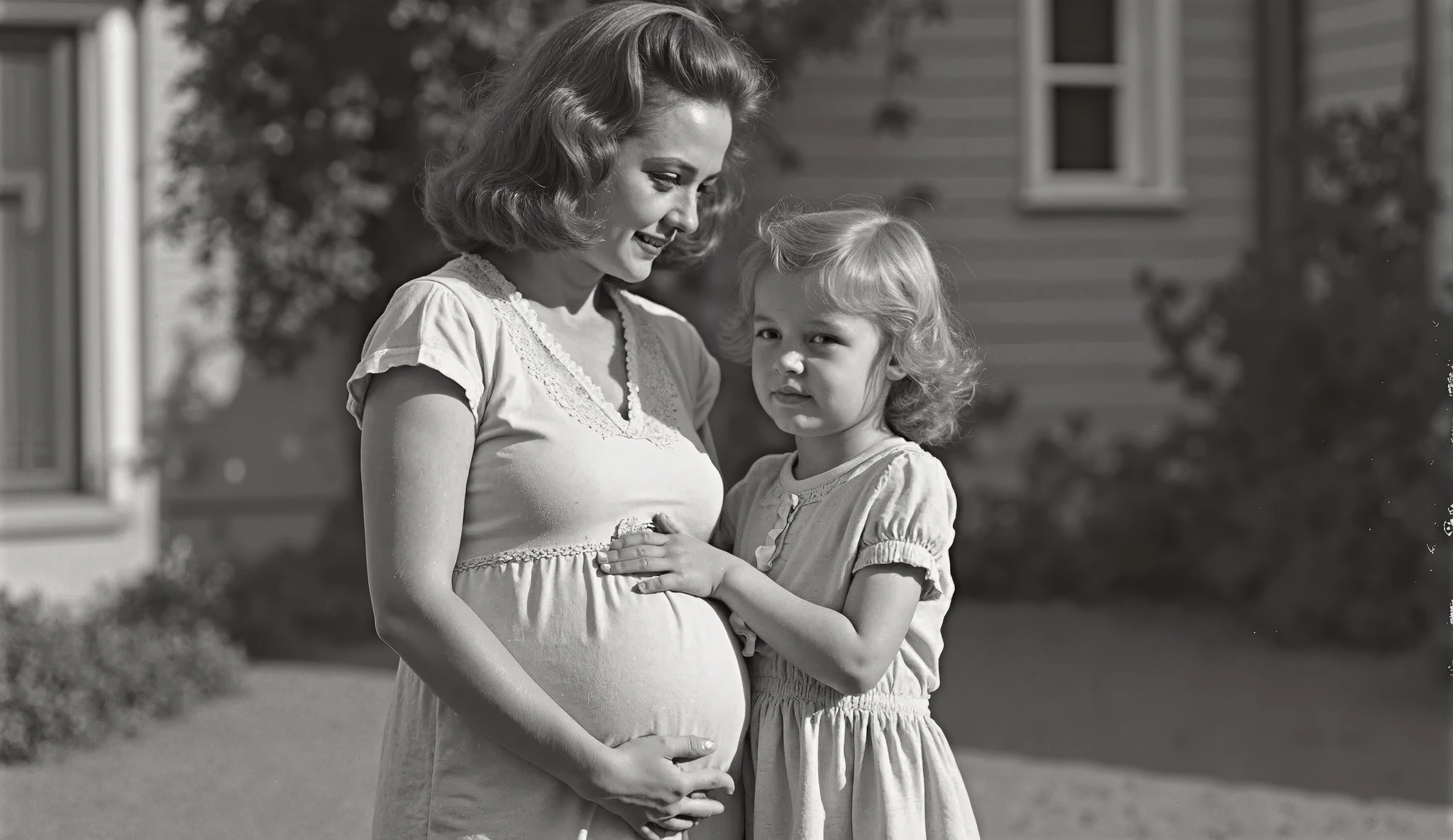 <lora:Alec Soth style:1>Alec Soth style - pregnant twins in mississippi film still candid