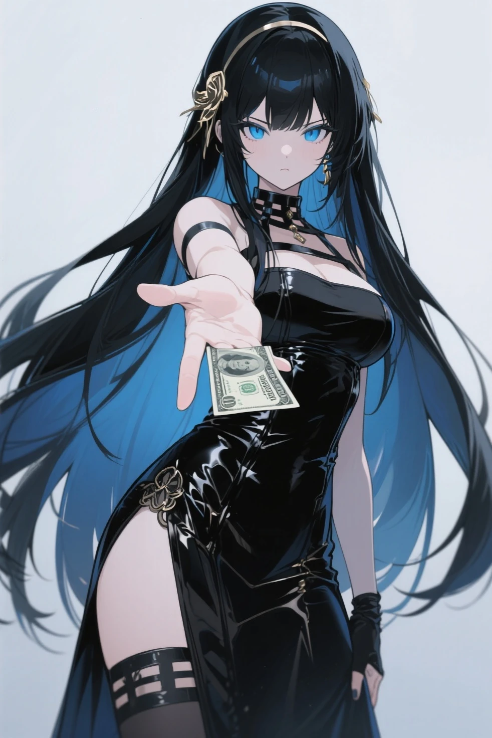 score_9, score_8_up, score_7_up, score_6_up, thighs, thigh focus, fishnet stocking, money in stocking, prostitution, prostitute 