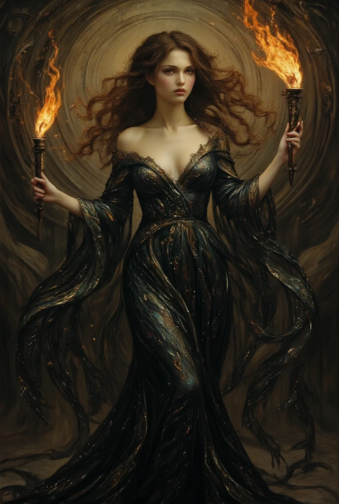 una imagen de cuerpo completo representando a Morgana en Avalon, con un vestido rojo, a la luz de la luna llena, parada sobre una roca a la orilla de una laguna en las islas nebulosas de Avalon. Dramatic lighting, volumetric lighting, epic illustration. Art by Yoji Shinkawa, symmetric circular iris, approaching perfection, pure form, minimalistic, isometric, concept art by Brian Froud, by Carne Griffiths, by Wadim Kashin, by John William Waterhouse, intricate details, 8k post production, high resolution, TanvirTamim, hyperdetailed, trending on artstation, sharp focus, studio photo, intricate details, highly detailed, by greg rutkowski