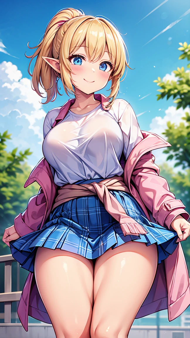 (((Spread your legs wide:1.35)))、(((sexy panties:1.35)))、(((mini skirt:1.35)))、Girls wear skirts,Perfect face,Skimpy,Willow West,(Cherry tree),(Actual, Realistically), (Depth of written boundary),Long black hair,Thick thighs,Displaying the viewer , Extremely detailed, Intricate details, Skeleton Costume,(Lop), Lower chest Skeleton Costume,Shiny holographic Skeleton Costume:1.1 , Large breasts sagging,Blonde,Red Lip ,Sheer skirt,(((8K,Award-winning works,Dynamic Pose))),