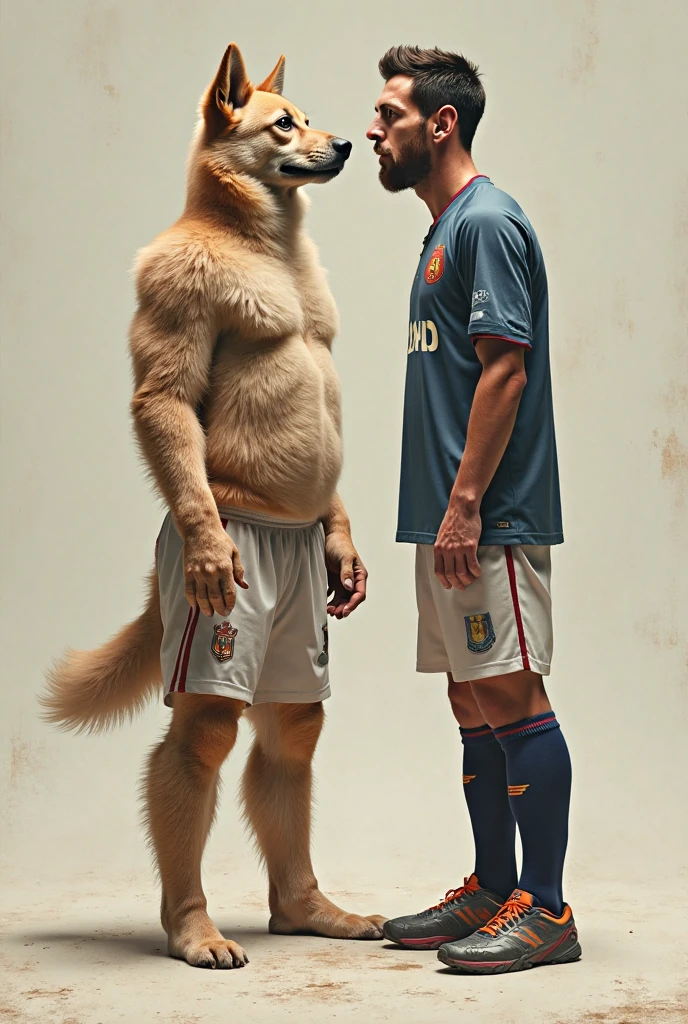 Squirrels in clothes fighting Neymar on top of the fattest person in the world
