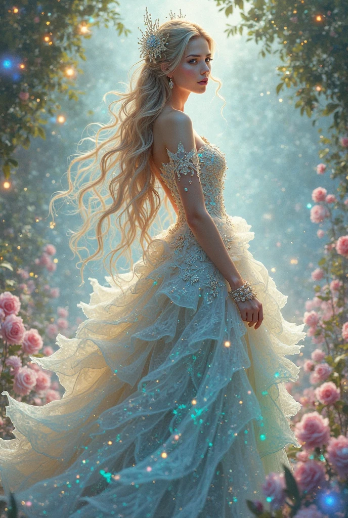 Unique Princess Princess flaunting ethereal unique design and color - SeaArt AI