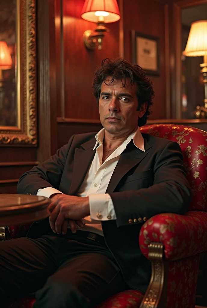 analog film photo of  <lora:Kodak Ektar v1:1>
Kodak Ektar analog film stocks of a man in a suit sitting in a chair holding a glass detailed image, sharp edges, cinematic, cinematography, Kodak Ektar analog film stocks style, faded film, desaturated, 35mm photo, grainy, vignette, vintage, Kodachrome, Lomography, stained, highly detailed, found footage