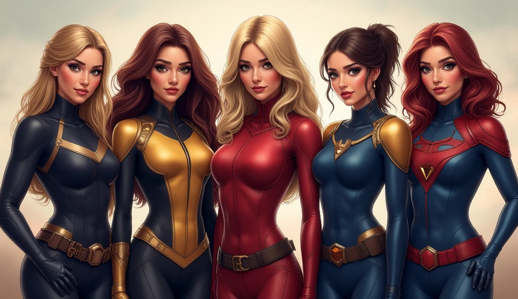 girls on Mars, amazons, body suit