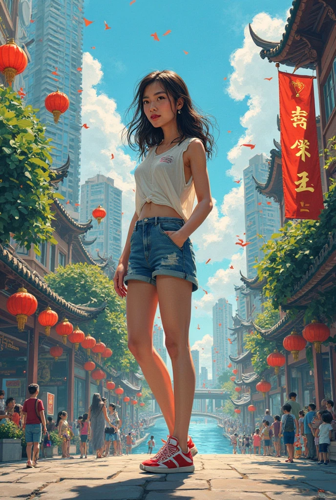 Asian girl realist big ass
