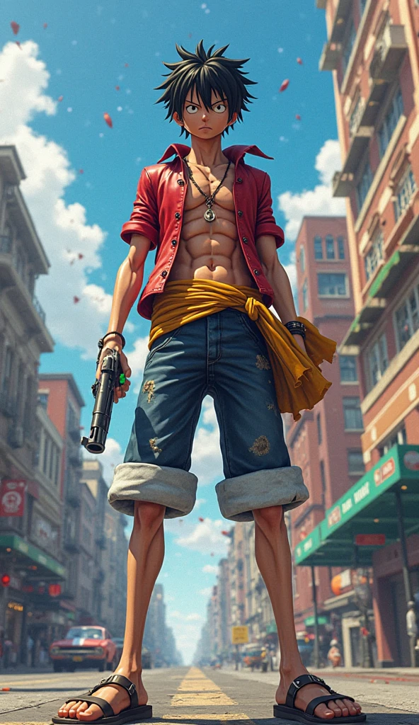 Gomurubber pistol、one piece、anime、