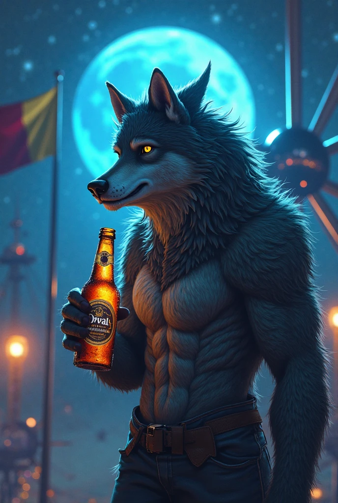 low angle view,
standing, evening, Moonlight, dress, kimono, red kimono, cola de instalment, Red eyes, goatee, brown body, White skin, black fur, sales, safe,
(master sliver:1.2), looking at the viewer, Front view, Alone,  black briefs , massive lump,
BREAK,
by bruteandbrawn, by personals, by Kenket, (Intricate, High detail, film photography, soft focus, RAW candid cinema,
photorealism, realist, photorealist, analog style, subsurface dispersion,
masterpiece, Best Quality, ultra realist, 8k)