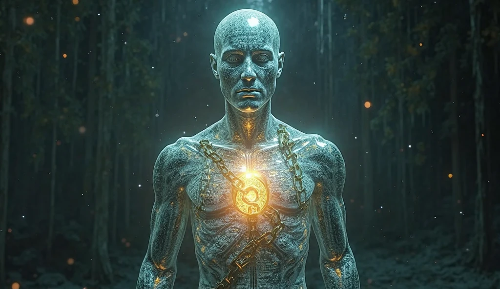 Quarter body 3D image of a strong and handsome hunky Astro, surrealistic face and eyes, wearing white and cream swirls and twirls filigree shiny latex spandex, hands holding a shining jewel, the hero face is depicted extremely clearly in every detail, studio is the background , masterpiece, full hd, best resolution, taken by Canon super marco lens, artistic masterpiece, UHD, 8K."super duper Bulge