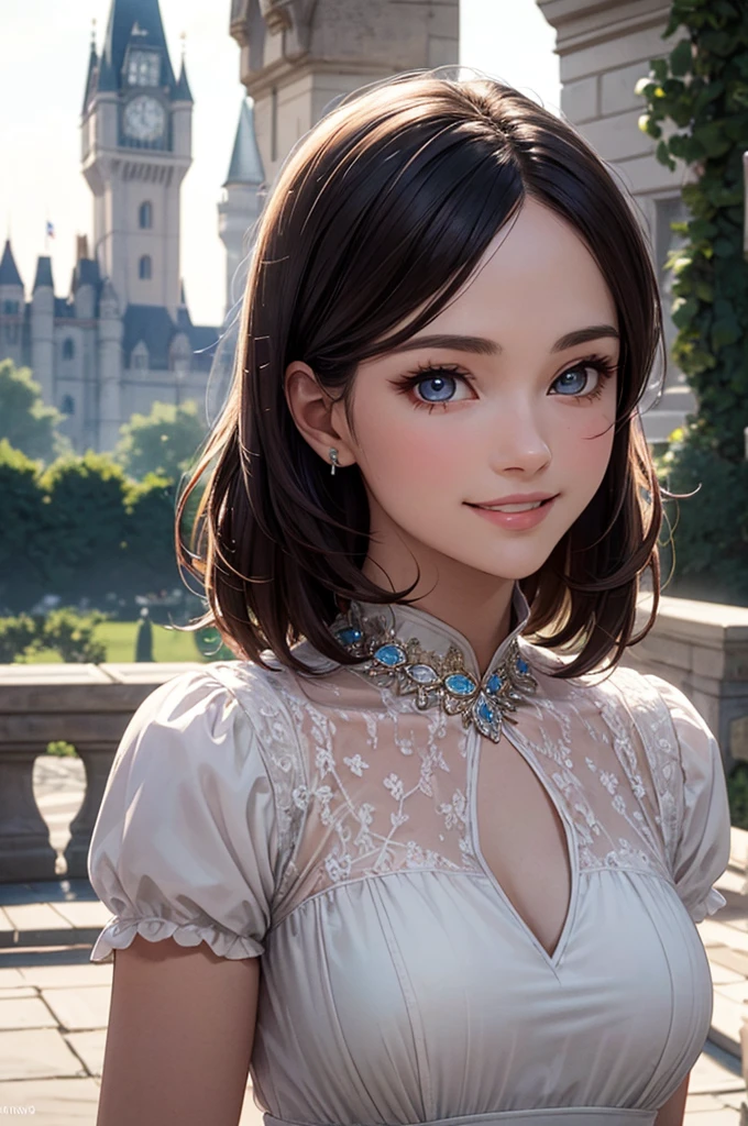 (masterpiece, best quality:1.4), (standing:1.2), (full body:1.2), (medium breast), (breast focus), big angel wings, 1girl, solo, (Asian youth:1), (Belldandy, Belldandy_Blue_Dress), necklace, (Diamond symbol:0.8), looking at viewer, beautifull smile, beautiful face, highly detailed face, highly detailed eyes, highly detailed skin, skin pores, subsurface scattering, realistic pupils, full face blush, full lips, detailed background, depth of field, volumetric lighting, sharp focus, absurdres, realistic proportions, good anatomy, (realistic, hyperrealistic:1.4), 16k hdr,
