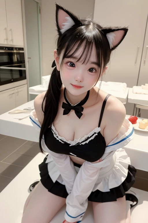 gp1, man1,  ((doing sex with a white man:1.5)), ((Best anatomy:1.2)), ((topless:1.3)), ((completely wearing matte black leotard:1.3)), ((completely wearing matte black rabbit ear hair clip:1.3)), ((play boy bunny costume:1.3)), ((matte red bow tie:1.5)), ((Perfect 8-headed body:1.3)), ((extraordinary accurate anatomy:1.2)), ((Very accurate anatomy:1.2)), ((extraordinary well-proportioned body:1.2)), ((extraordinary beautiful body:1.2)), ((extraordinary sensational body:1.2)), ((extraordinary sensational pose:1.7)), ((slightly crab crotch:1.1)), ((slightly squatting down:1.2)), ((slightly legs wide open:1.1)), ((nsfw, spread pussy:1.4)), ((naked left thigh)), ((without bottoms)), ((without pants look:1.2)), ((without pants)), ((without trousers)), ((without panties:1.2)), ((completely naked:1.3)), ((completely nude:1.3)), ((completely nudist:1.3)),(Lolita:1.3),(Idol:1.6), (Lots of Skin:1.11), ((perfect skin)), Girl 17 years old, ((Cute:1.3)), ((Baby Face)), ((Smile:1.2)), (Slender Body), ((Pretty big breasts)), long hair, Black hair, Twin tails, 4K, High Resolution, ((Masterpiece:1.3)), ultra-definition, extremely detailed 8K, Top Quality, Head:1.3, ((Hasselblad Photo), Fine Skin, Focus), Soft Lighting, Dynamic Angle [:(Face Details:1.2):0.2], ((cleavage of the breast)), ((Rich cheeks)), (full body:1.1), ((extraordinary well-formed body:1.2)), ((extraordinary well-formed right nipple:1.1)), ((extraordinary well-formed left nipple:1.1)), ((perfect body:1.2)), ((perfect right nipple:1.1)), ((perfect left nipple:1.1)), dynamic pose, ((pussy:1.3)), ((perfect Vaginal object insertion:1.1)), ((Do not hide the joint)), uncensored, ((1boy)), perfect 1penis, wet, sweaty, ((both feet are on the ground:1.07)), ((put your one hand on the penis behind your leg:1.1)), ((ecstacy:1.5)), ((orgasm:1.5)), ((exposed vagina:1.2)),((both feet are on the ground:1.4)),