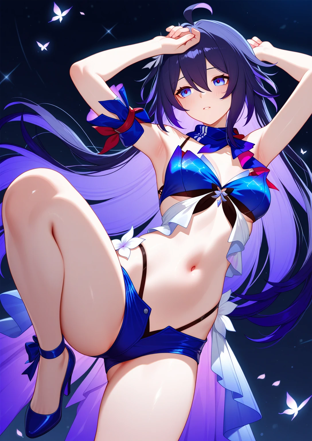 masterpiece、(highest quality)、(white background)、(perfect hands)、(10 year old girl)、(1 person)、nipple、small breasts、belly button、sexy、No panties、No bra、I don&#39;t have pants、No skirt、kimono、peach blossom、Doll&#39;s Festival、pink eyes、bob hair、black hair and shes has a sex whit boy
