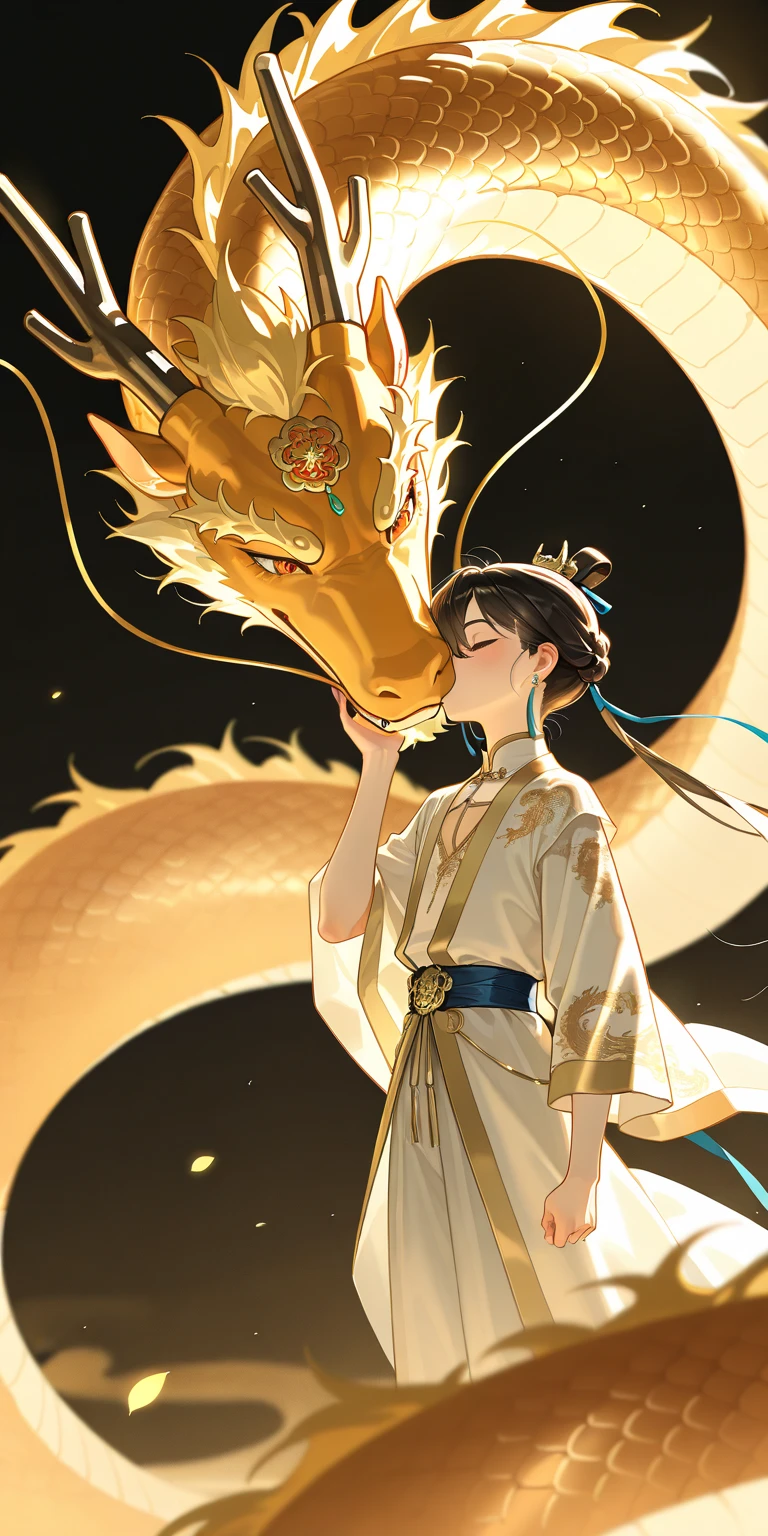 Dragon God Kannon Bodhisattva, smile, Bodhisattva Crown,Fusion of Shinto and Buddhism, Hello, Ride the Dragon