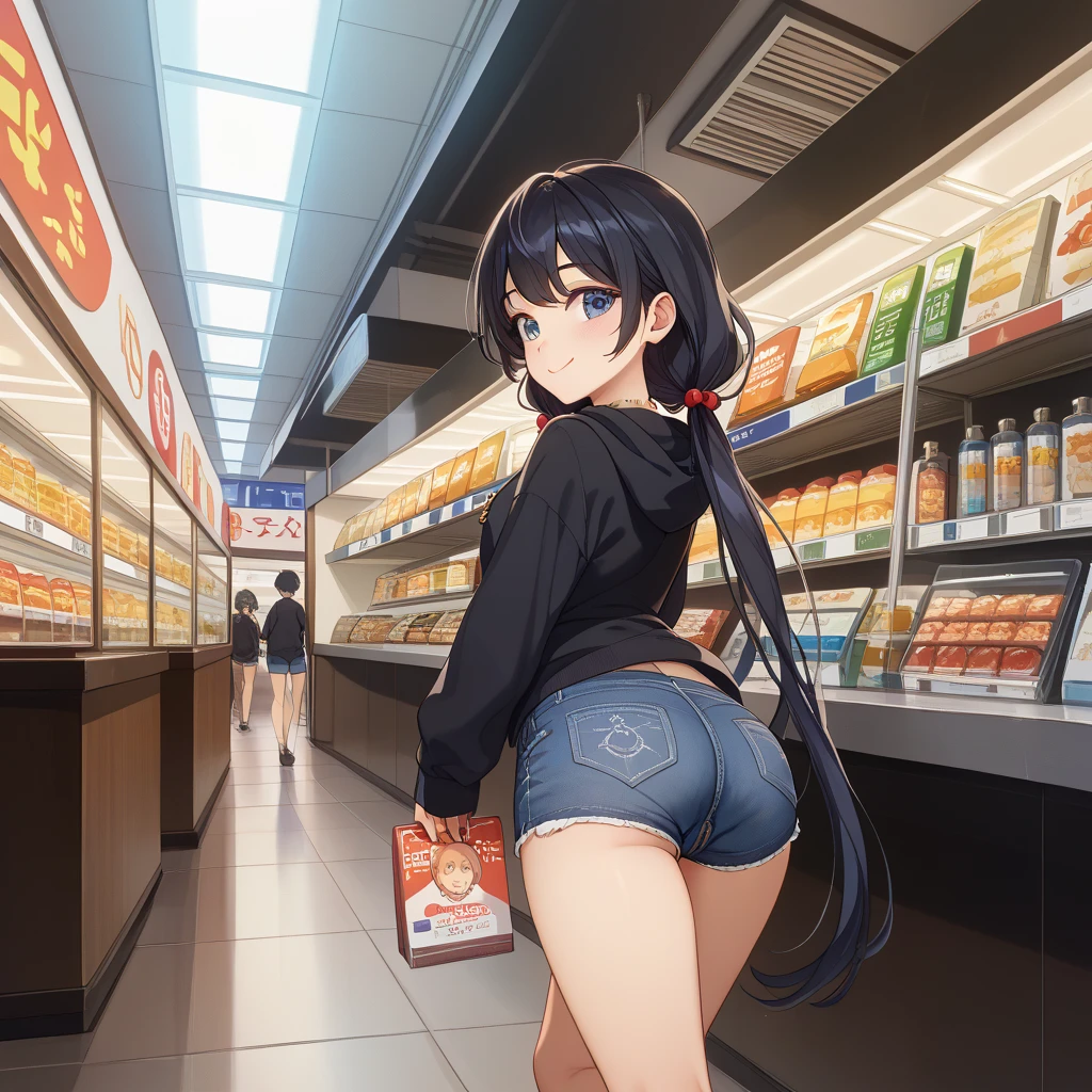 NSFW,masterpiece,top-quality,konbini,backyard,small son stroking young woman's ass,from the rear,1 boy 1 Female,son Bringing His Face Close to a tall Woman,small son in convenience store manager,son with a big erection, Female convenience store clerk,infp young tall woman,Woman with dark hair,Long-haired woman,Convenience store uniforms,Women in tight skirts,Shy look,Tears in the eyes,Red face,Open your mouth a little,trembling with sexual stimulation,Sweating,Steaming