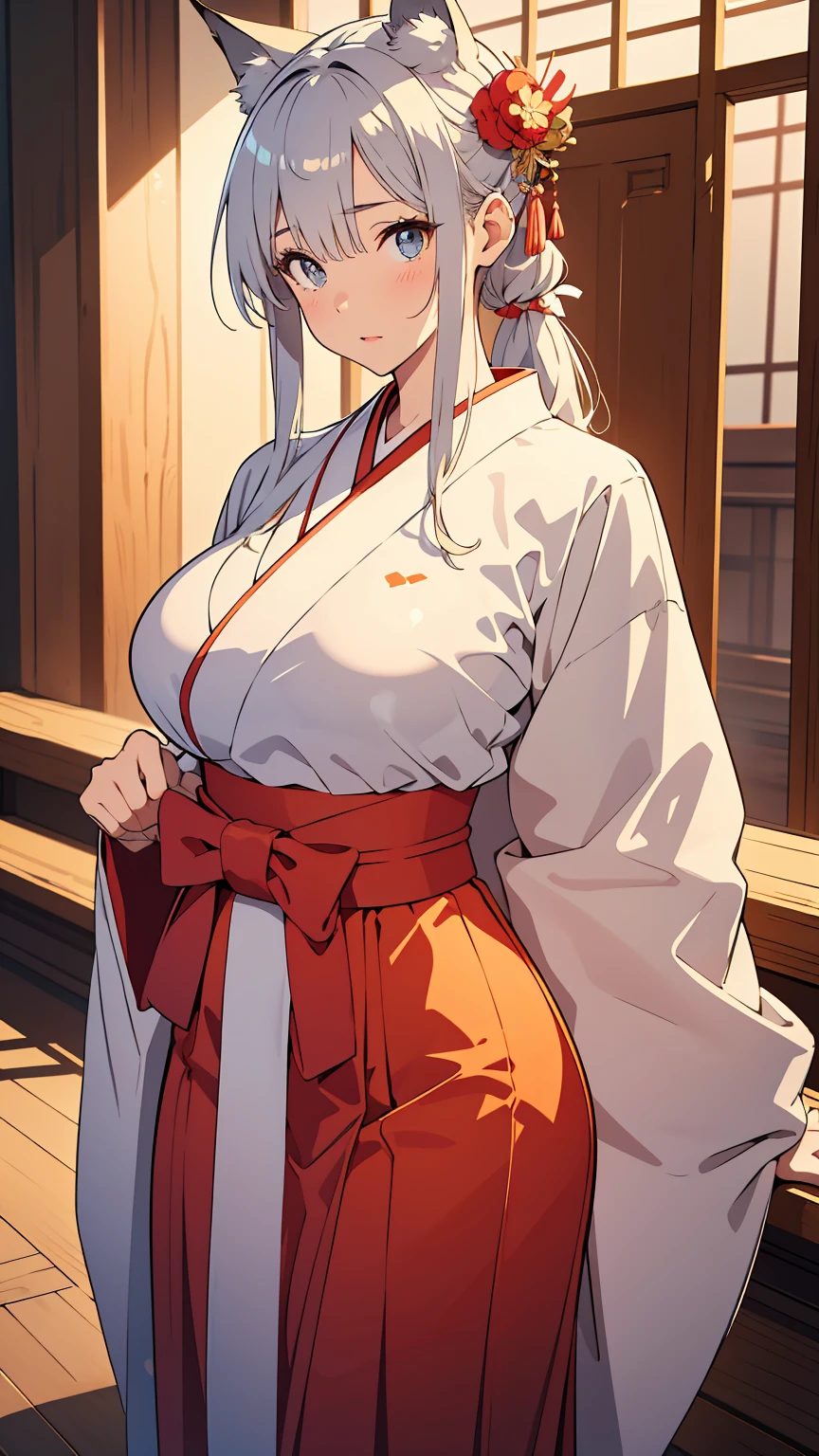 (1girl:1.3), Masterpiece, Best quality, amazing beauty, [[3D]], 4K, absurdres, finely detail, super detailed eye, perfect anatomy, official art, cinematic lighting, BREAK, garden, silky long hair, silky wavy hair, gold hair, super shiny detailed blue eyes, big eyes, watery eyes, cute eyes, thin eyebrow, Looking Over, open-mouth, plump lips, wide smile, mascara, rouge, Eyeshadow, red lips, red round cell frame glasses, piercing, Excited, BREAK , huge breasts, tall, slender, black skin, gloss skin, singing, cowboy shot, dutch angle, BREAK , , BREAK,(Glasses),(twelve-layered ceremonial kimono:1.3)