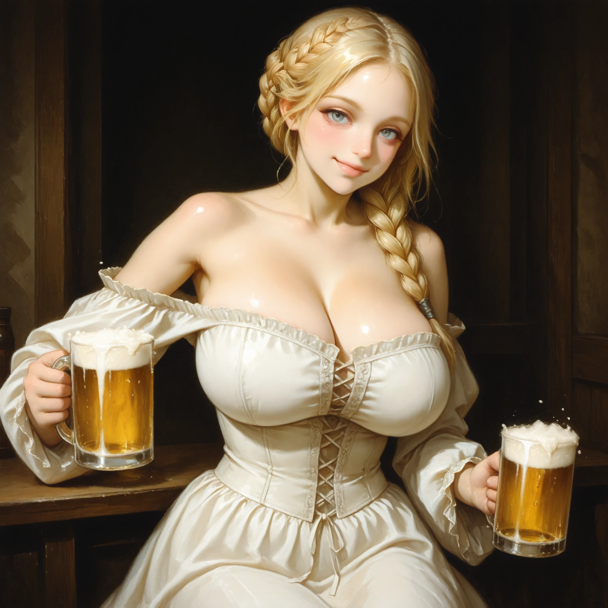 Oktoberfest girl sexy ultrarrealista foto 8k hd