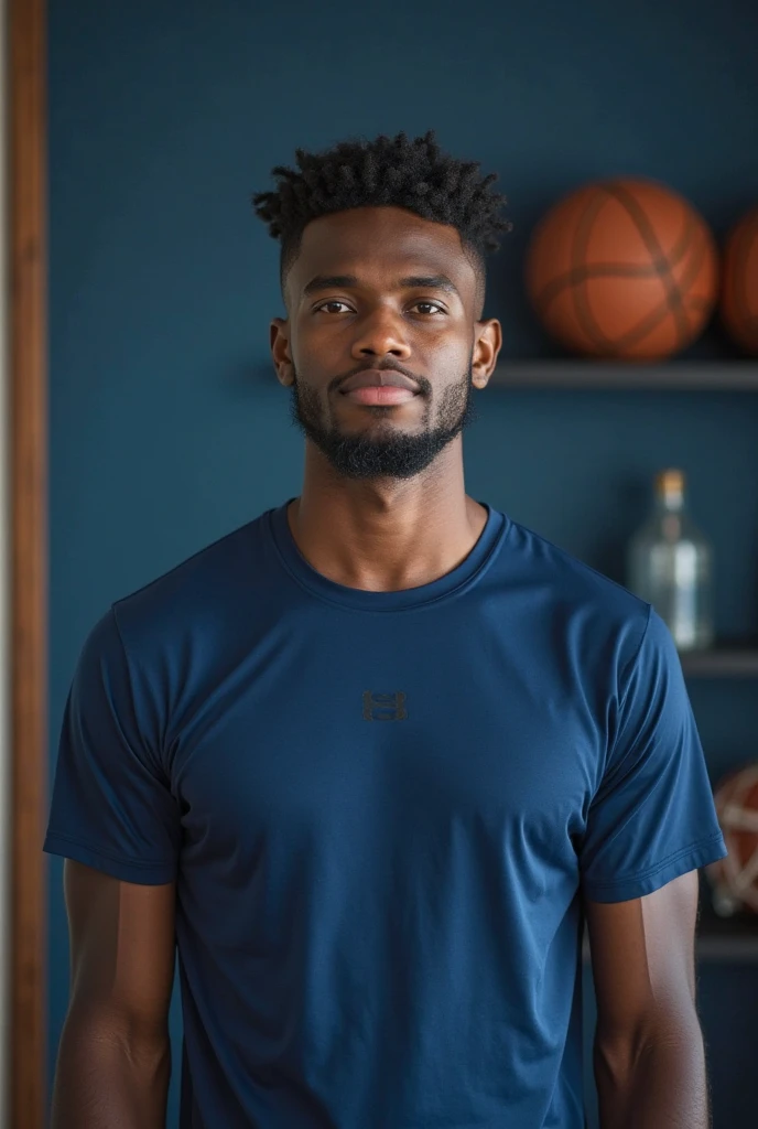 Black athletic male wizard 30 years old