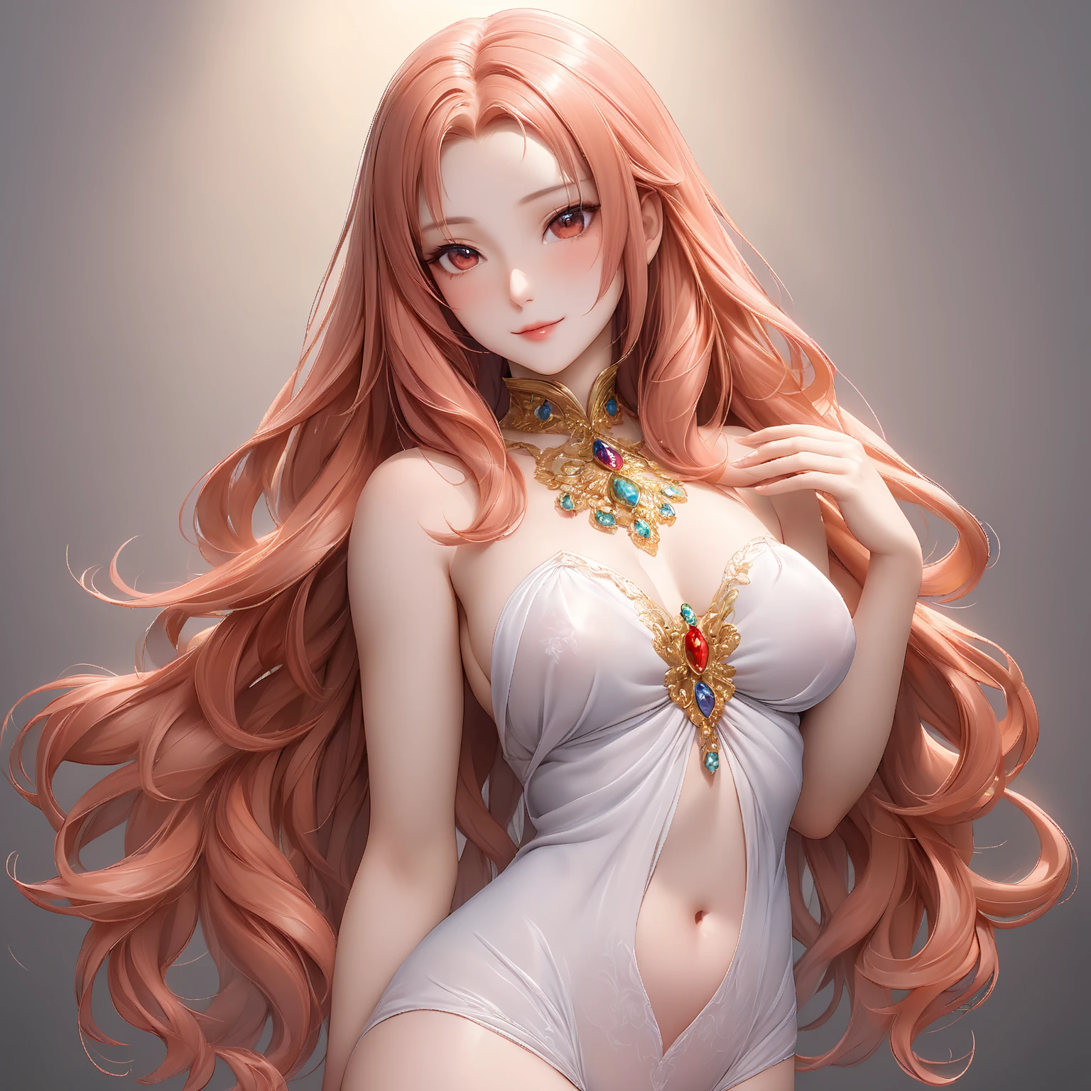 best quality image,Super Meticulous,realistic and delicate,A high resolution,expensive hair, long orange hair, dynamic angle,Dynamic posture,1 character,long white hair,fox eyes,sky blue lingerie underneath,Sky blue lace thong panties,There are fox ears on top of the head,Soft, white long legs,bare-legged,standing, STANDING UP, standing,Female pervert,Charming appearance,Sexy and charming,good figure,jade foot,sensuous,large scale,Tall and tall, SEMINUA, STAND UP