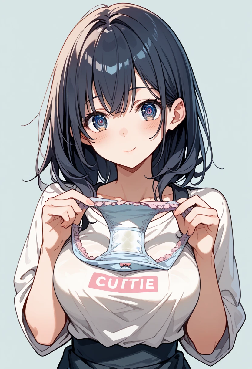 (best quality), (Super detailed), (Best Illustration), (woman), (Ahegao:1.2), from side, look at viewer, {(white serafuku), (shirt, lift:1.2), (show off bra:1.3)}, (large breasts), {(detailed eyes), (heart-shaped pupils), blue eyes}, {brown hair, (bob cut:1.3), curly hair, hairs between eyes}, blush, earring, hair band,