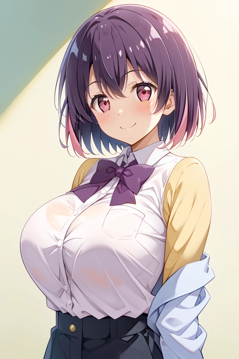 1Girl, nishino flower(umamusume), umamusume, breasts, shiny skin, blush, dress, (breasts out), dress pull, lactation, looking at viewer, straight-on, pov, masterpiece, best quality very, aesthetic, recent, mid, nsfw,