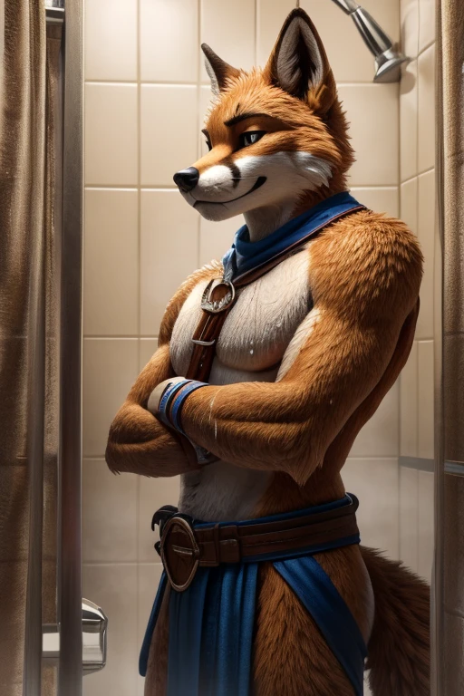 wolf, ((guy)), horny, masturbating((erection))dick, ((precum))dick, (((shiny red)))dickhead, (((reference wears)))