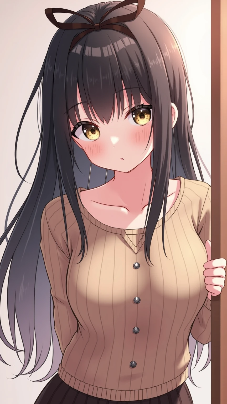 1older sister、Dark brown straight hair、Golden Eyes、17歳のolder sister、Sharp Eyes、Grey and white hoodie jumper、Grey Jeans、Black sneakers、Have acrobatic movements、Under her jersey she wears a white T-shirt that reveals her very large breasts.、ボン・キュッ・ボンの身体突きをしたolder sister、The body is slightly twisted.、Injecting green liquid into his chest、My breasts are getting bigger and bigger with the injections.、older sisterが自分の胸に注射器を刺して胸を膨張している、視聴者視点はolder sisterの下から