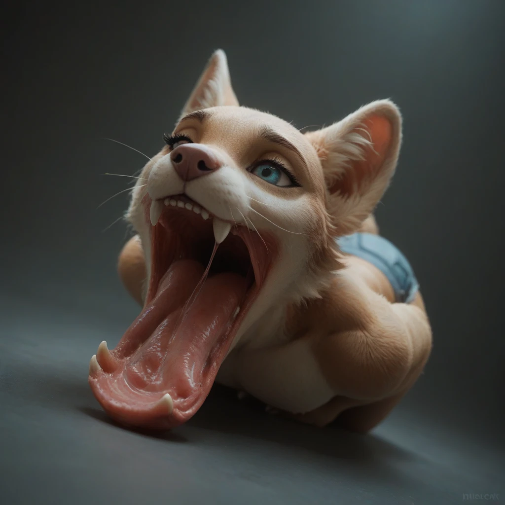 One, check_9,check_8_up,check_7_up, source_cartoon, source_fluffy, Catboat, Anthro fluffy feline girl, tall body, hourglass figure, Adult woman, Blue eyes, :3, muzzle, pink nose, silver fluffy body, tabby gray tabby cat, длинные светлые hair, hair, closing one eye, standing, Loving expression, simple white background, wear a blue bandeau, (realistic, photorealistic, hyperrealism, photo, hyper detailed fur):1.3, fabulous, ultra clarity, 4K, excellent quality, high detail, close-up, bare chest, , cum on face, sex oral dick oral, The human penis, Zoophilia, cute sucks dick, the cat sucks gently, caresses with tongue, sperm dripping from mouth, balls dick, balls shaved, big dick, juicy dick, touches eggs with hands, plays with eggs, tits naked, Nipples, front view,sperm stretched on tongue, looks at the viewer, swallows, Penetrates deep